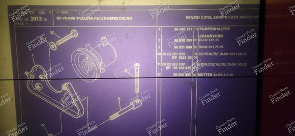 Hydraulic Fluid Pump - V6 Version, or Others - CITROËN XM - 96164394 / 96165760 / 96010847 / 96035624- 9