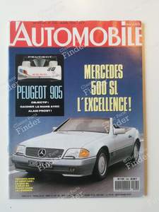 L'Automobile Magazine - March 1990 - MERCEDES BENZ SL (R129)