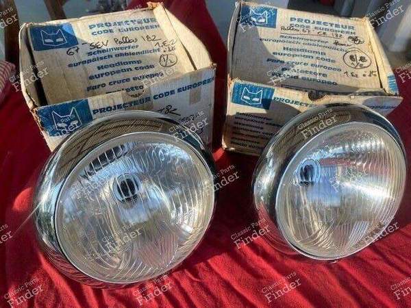 Pair of complete headlamps ABTP 485 - PEUGEOT 203 - ABTP 485- 0