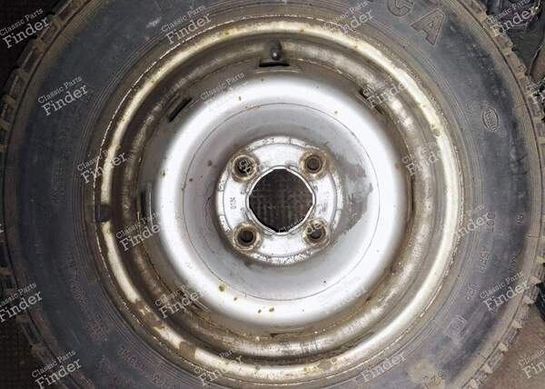 4 jantes en acier - RENAULT 9 / Alliance / Broadway / 11 / Encore (R9 / R11) - 9345- 3
