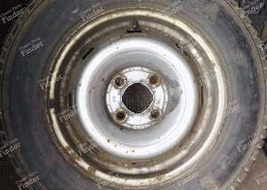 4 jantes en acier - RENAULT 9 / Alliance / Broadway / 11 / Encore (R9 / R11) - 9345- thumb-3