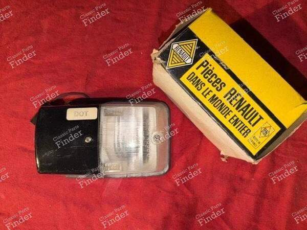 License plate light with reverse light - RENAULT 5 / 7 (R5 / Siete) - 1