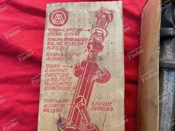 Lower front suspension joint - RENAULT 4 CV - 20387- 2