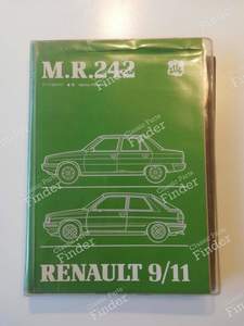 Workshop manual - M.R.242 - Mechanics - RENAULT 9 / Alliance / Broadway / 11 / Encore (R9 / R11)