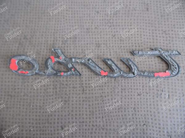 MONOGRAMME version TURBO - PORSCHE 944 - 95155909301- 5