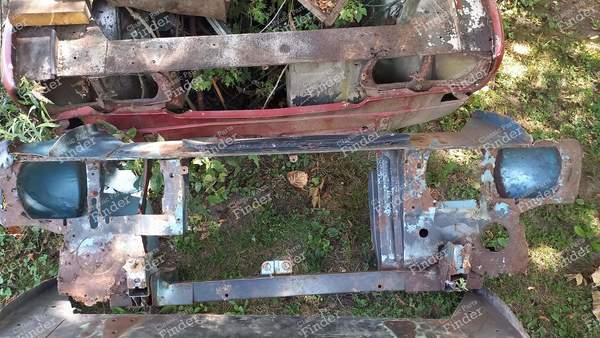 Vorderseite Serie 2 (V6 oder 4-Zylinder) - PEUGEOT 504 Coupé / Cabriolet - 2