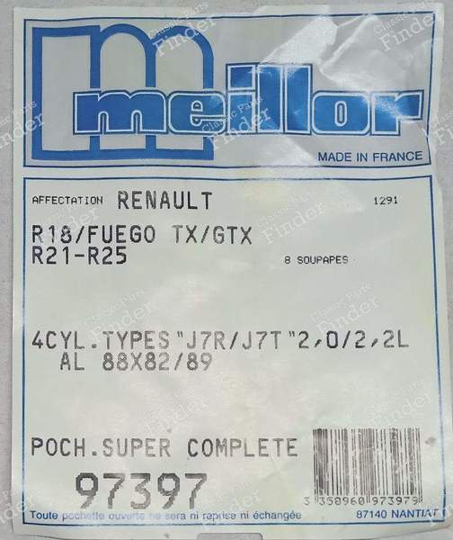 Gaskets Renault R18, Fuego, R21, R25 - RENAULT Fuego - 97397- 2