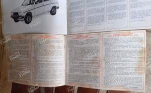 User manual for Peugeot 104 - Early 80's - PEUGEOT 104 / 104 Z - thumb-2