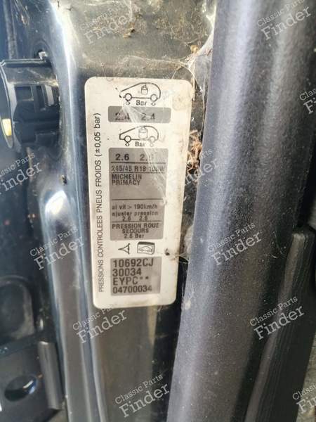 Pare choc arrière complet - CITROËN C6 - 7