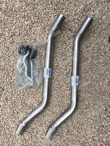 Intermediate + rear silencers + Silentbloc and exhaust pipes - MERCEDES BENZ W108 / W109 - thumb-2