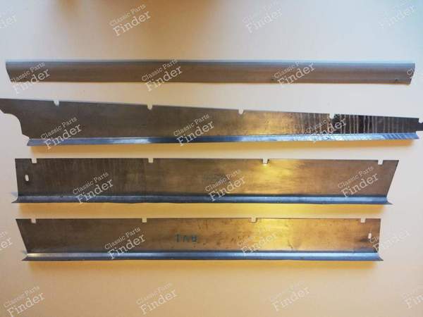 Stainless steel sill trim + Stretcher gasket - CITROËN DS / ID - 9