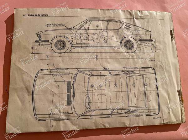 Notice d'entretien - AUDI 100 Coupé S - WB7709 / 08159690100020- 2