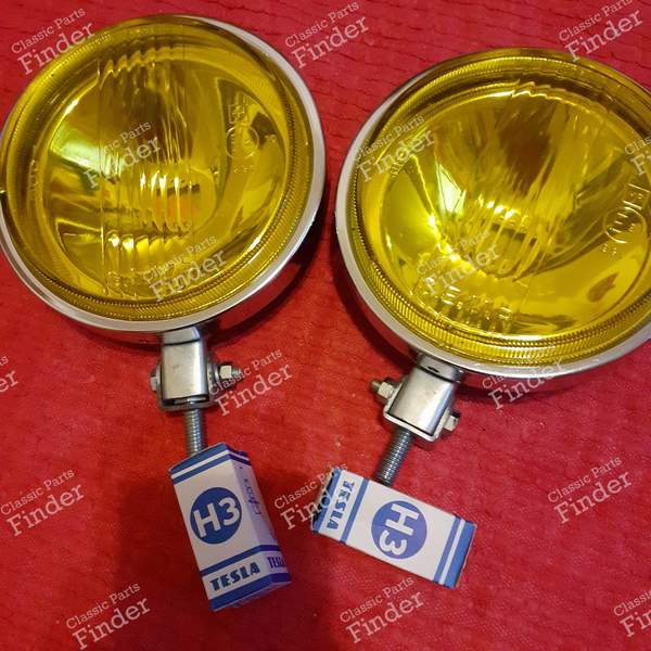 Iodine yellow fog lamps - SIMCA 900 / Simc'4 / 1000 / 1005 / 1006 / 1118 /Abarth 1150 - 291- 0