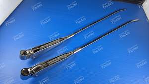 Paar Scheibenwischerarme aus Edelstahl Originalteile SEV MARCHAL - RENAULT 12 / Virage (R12) - thumb-1