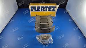 Jeu de 4 garnitures de mâchoires de frein avant - RENAULT Estafette / Hi-boy / Petit-Panel - 520225- thumb-1