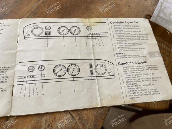 Original Renault 8 S Bedienungsanleitung - RENAULT 8 / 10 (R8 / R10) - 7701428046 ne159- 2