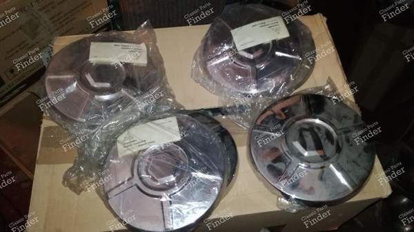 Set of 4 hubcaps - SIMCA-CHRYSLER-TALBOT 1100 / 1204 / VF - 3485- 0
