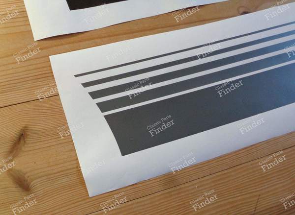 TURBO self-adhesive tape - RENAULT 9 / Alliance / Broadway / 11 / Encore (R9 / R11) - 4