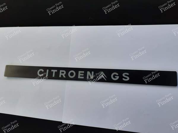 Trunk monogram - station wagon version - CITROËN GS / GSA - 0