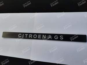 Trunk monogram - station wagon version for CITROËN GS / GSA