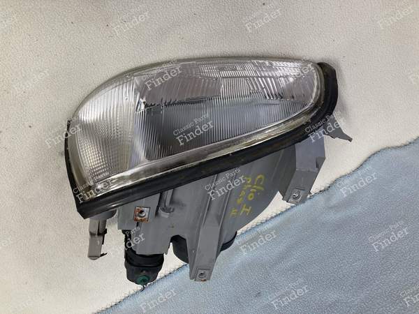 Clio 1 phase 3 front left headlight optics - RENAULT Clio 1 - 551-1123L-LD-EM- 2