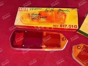 Paire de cabochons de feux arrière - Phase 1 - RENAULT 16 (R16) - 617.01G / 617.01D- thumb-2