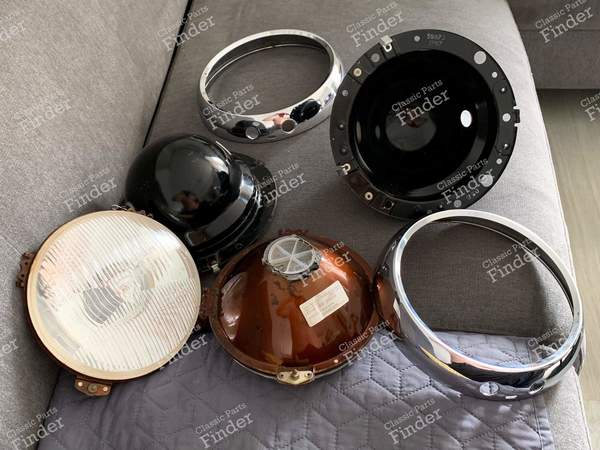 Marchal Equilux complete headlights - PEUGEOT 404 - 182- 2