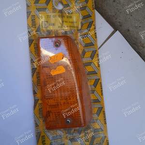 Cabochon de clignotant avant gauche - Phase 2 - RENAULT 14 (R14) - 6076L / 7701024219- thumb-1