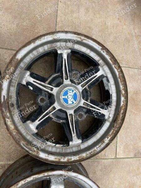 Satz von 4 Bi-Metall-Felgen - RENAULT 12 / Virage (R12) - 4