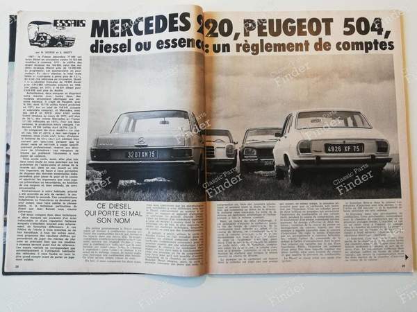 L'Automobile - Juli 1972 - MERCEDES BENZ /8 (W114 / W115) - #314- 7