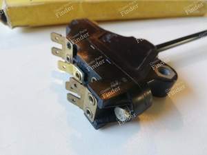 Headlight-code switch (black stem) - PEUGEOT 404 Coupé / Cabriolet - thumb-3