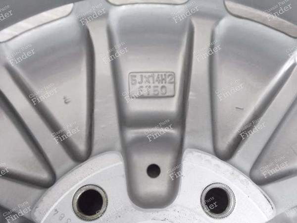 Gullideckel' alloy wheel - MERCEDES BENZ 190 (W201) - 2014000702- 6