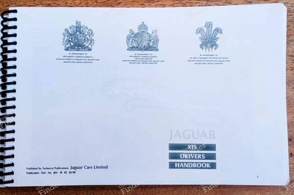 Fahrerhandbuch - JAGUAR XJS - JJM18020300- 1