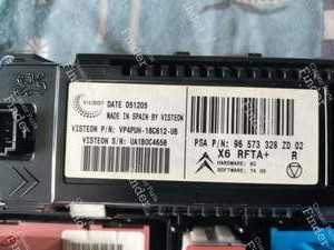 Commande climatisation et autres fonctions - CITROËN C6 - 96573328ZD02- thumb-1