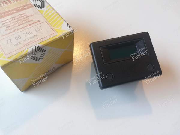 Horloge numérique - RENAULT 5 (Supercinq) / Express / Rapid (R5) - 7700794157 / 339094- 0