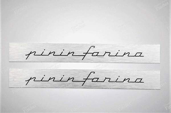 Emblem Pininfarina - PEUGEOT 504 Coupé / Cabriolet - 8238.05