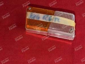 Right front two-tone flasher / pilot cap - Phase 1 - RENAULT 6 (R6) - 425D- thumb-1
