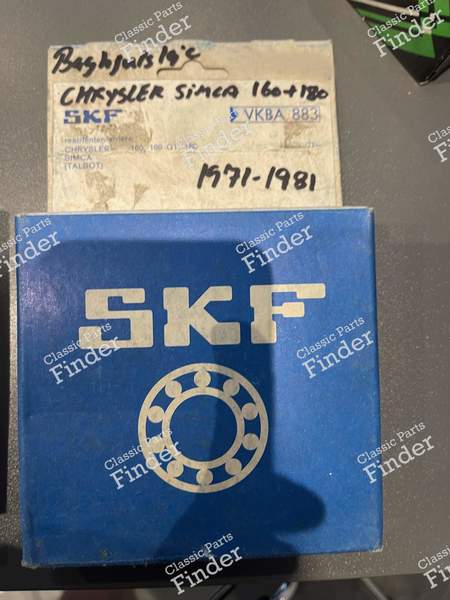Brand new wheel Bearing rear SKF - SIMCA-CHRYSLER-TALBOT 160 / 180 / 2 litres / 1609 / 1610 - VKBA883- 0