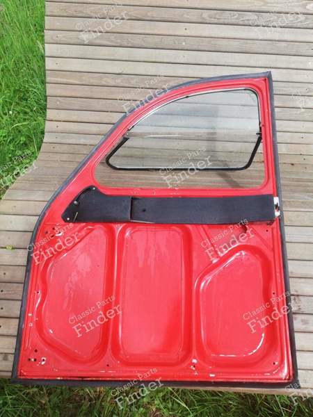 Set of four red doors - CITROËN 2CV - 4