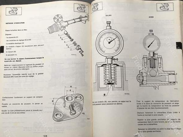 Manuel de réparation - M.R.185 - RENAULT 15 / 17 (R15 - R17) - 7701441133- 3