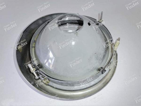 Headlight complete with chrome ring - PORSCHE 356 - 111941021B- 1