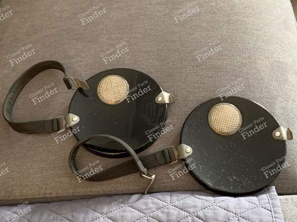 Black metal Cibié covers for 'Oscars'. - ALPINE A110 - 0