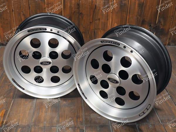 Pepperpot Alloy Wheels 7Jx13 - ET05 4x108 PCD 13" Original Rims - FORD Capri - 5