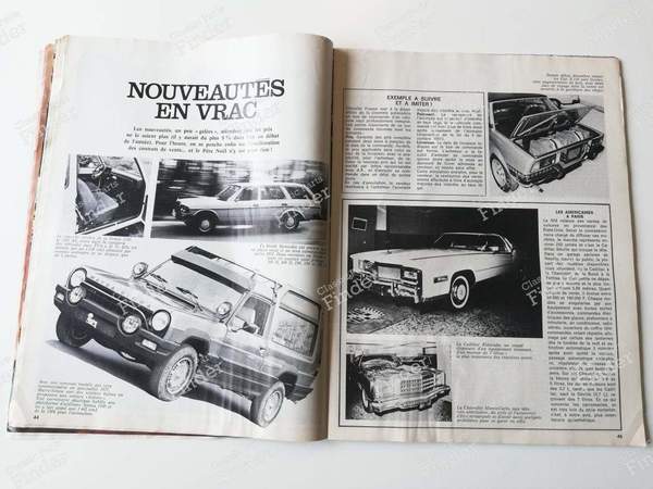 L'Automobile Magazine - #367 (January 1977) - PEUGEOT 104 / 104 Z - N° 367- 5