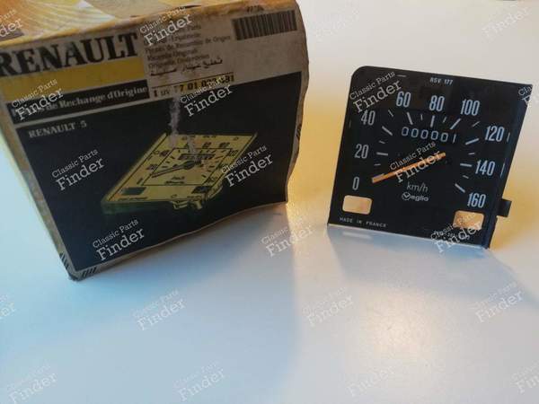 Odometer - RENAULT 5 / 7 (R5 / Siete) - 09143019902 / 7701023491- 0