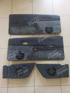 Interior trim / door panels / rear left and right gray - RENAULT Fuego