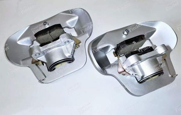 1 pair of Lucas/Girling front brake callipers - PEUGEOT 504 Coupé / Cabriolet - 4400.38 + 4400.39- 1