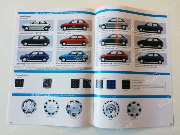 Brochure commerciale Ford Fiesta MKIII - FORD Fiesta / Courier - 201117- 6
