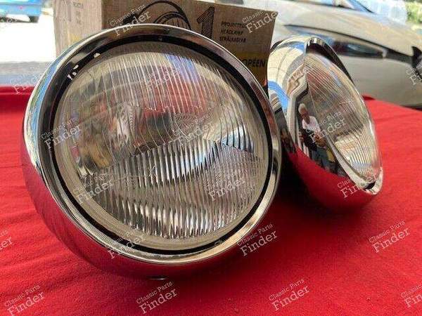 Two dynamic MARCHAL DS PALLAS or CABRIOLET headlights 1965 to 1967 - CITROËN DS / ID - 15907396 / 61221903- 1