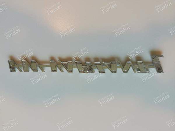 Trunk sign for Variant L - VOLKSWAGEN (VW) 1500 / 1600 (Typ 3) - 361853687G- 4